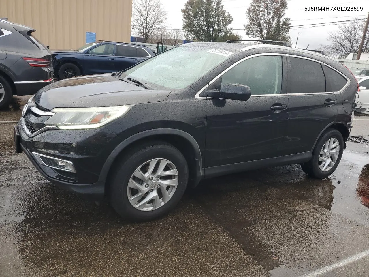 2016 Honda Cr-V Exl VIN: 5J6RM4H7XGL028699 Lot: 80250414