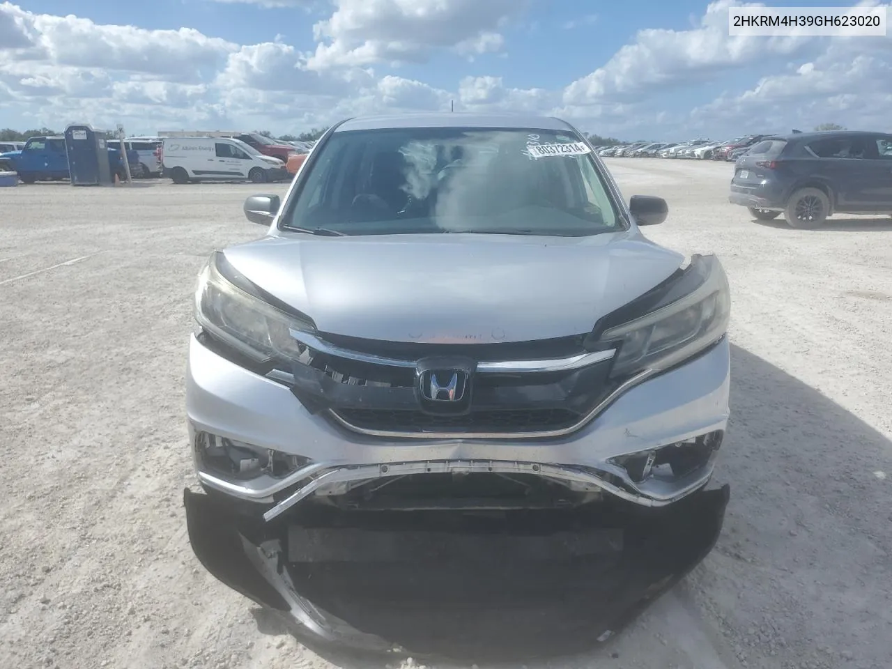 2016 Honda Cr-V Lx VIN: 2HKRM4H39GH623020 Lot: 80372314