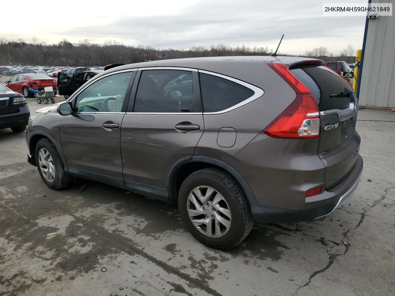 2016 Honda Cr-V Ex VIN: 2HKRM4H59GH621849 Lot: 80387734