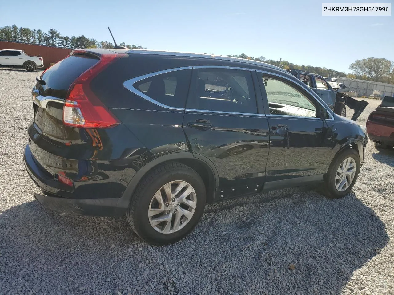 2016 Honda Cr-V Exl VIN: 2HKRM3H78GH547996 Lot: 80404964