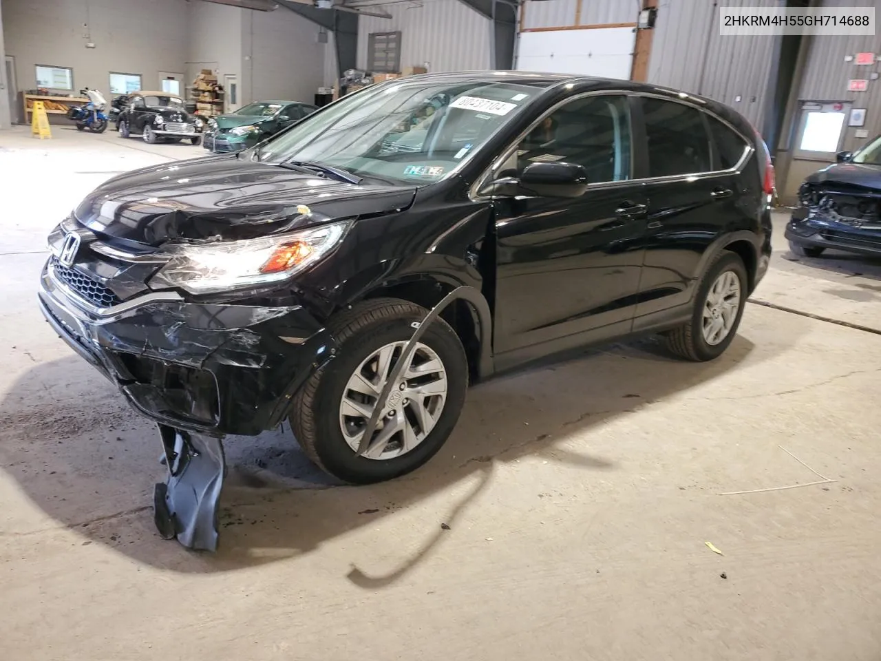 2016 Honda Cr-V Ex VIN: 2HKRM4H55GH714688 Lot: 80437104