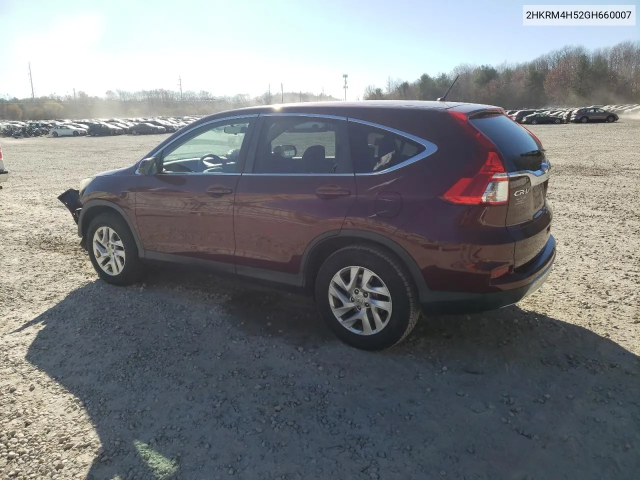 2016 Honda Cr-V Ex VIN: 2HKRM4H52GH660007 Lot: 80858904