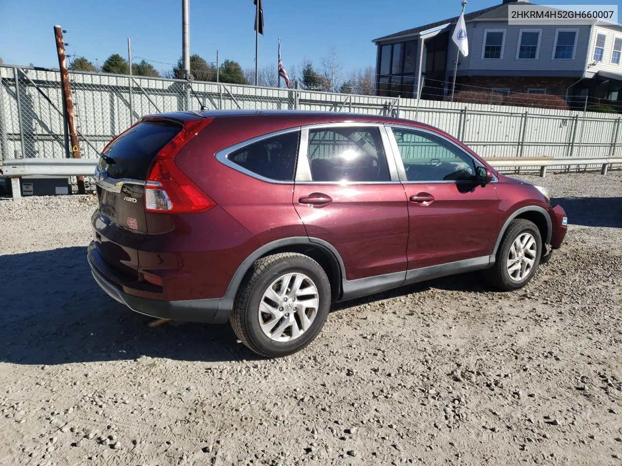 2016 Honda Cr-V Ex VIN: 2HKRM4H52GH660007 Lot: 80858904