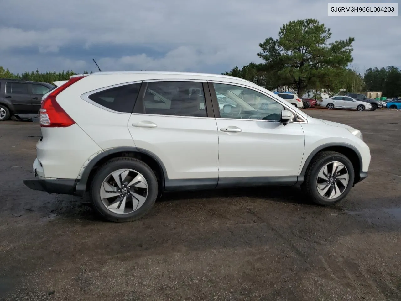 2016 Honda Cr-V Touring VIN: 5J6RM3H96GL004203 Lot: 81473214