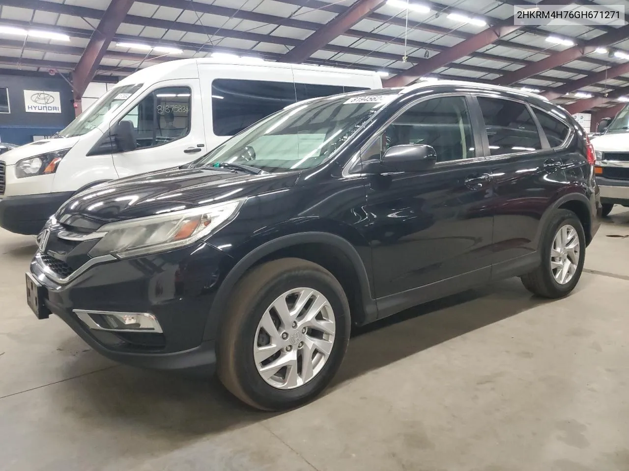 2016 Honda Cr-V Exl VIN: 2HKRM4H76GH671271 Lot: 81945624