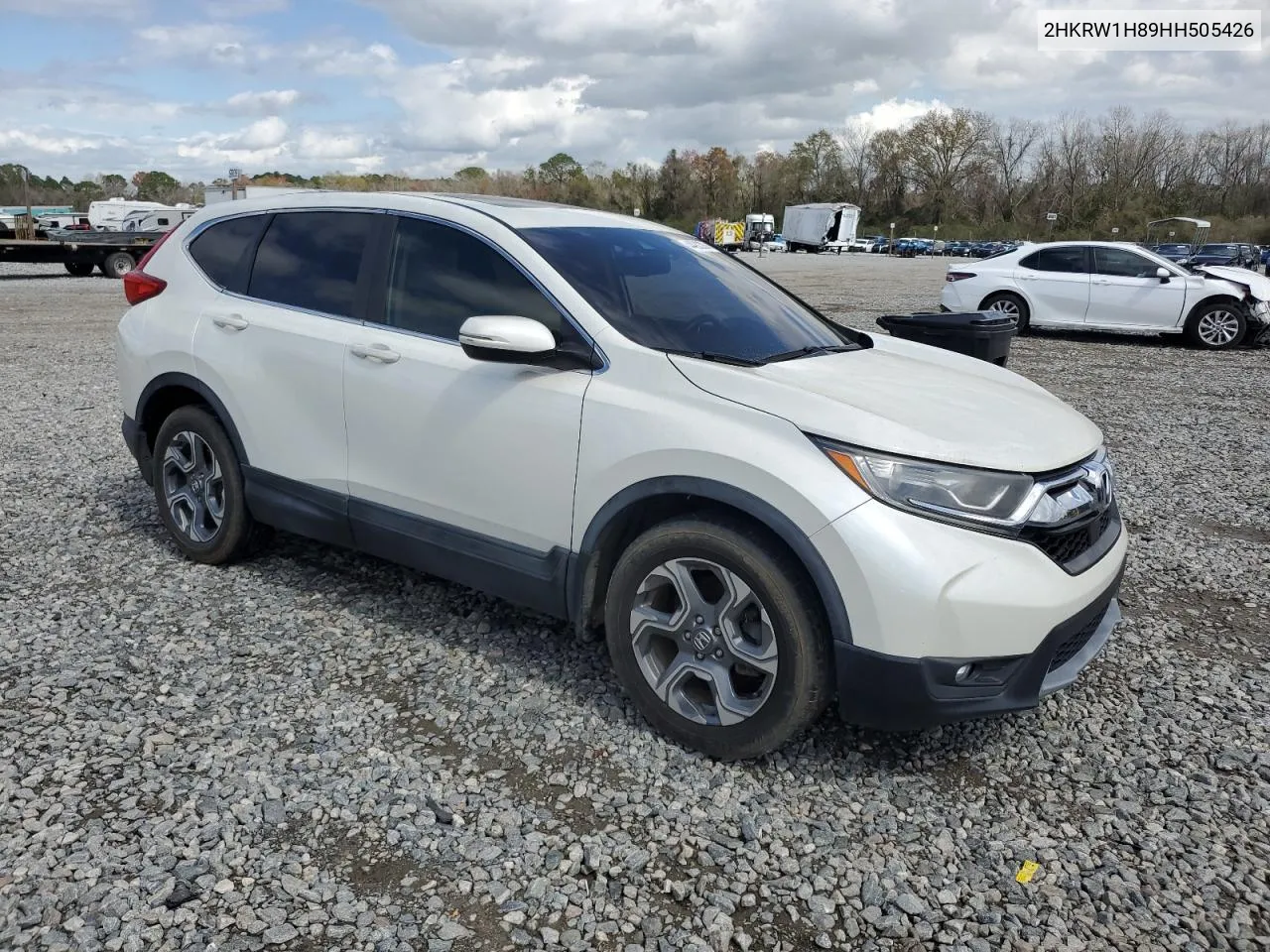 2017 Honda Cr-V Exl VIN: 2HKRW1H89HH505426 Lot: 44902334