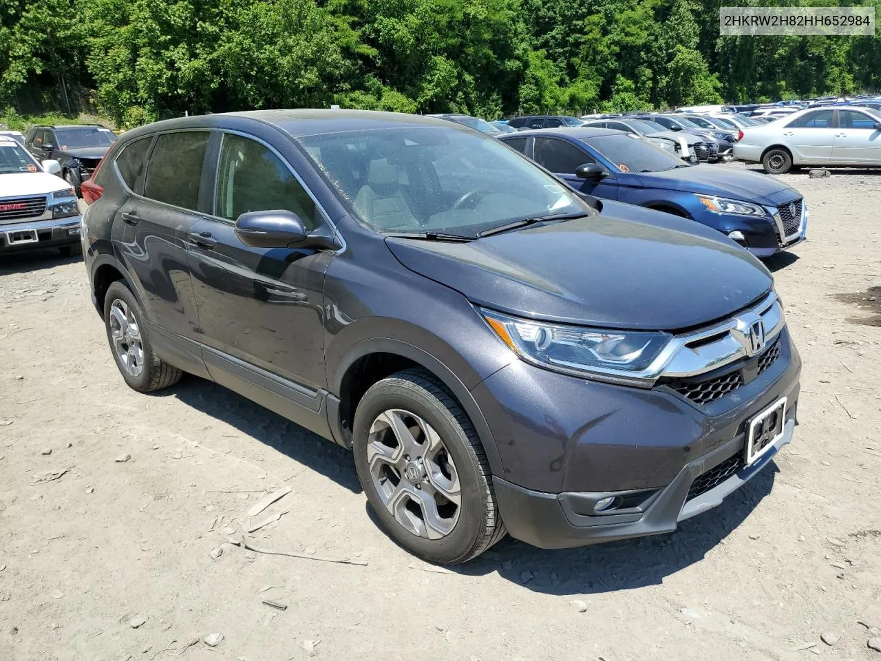 2017 Honda Cr-V Exl VIN: 2HKRW2H82HH652984 Lot: 57127604