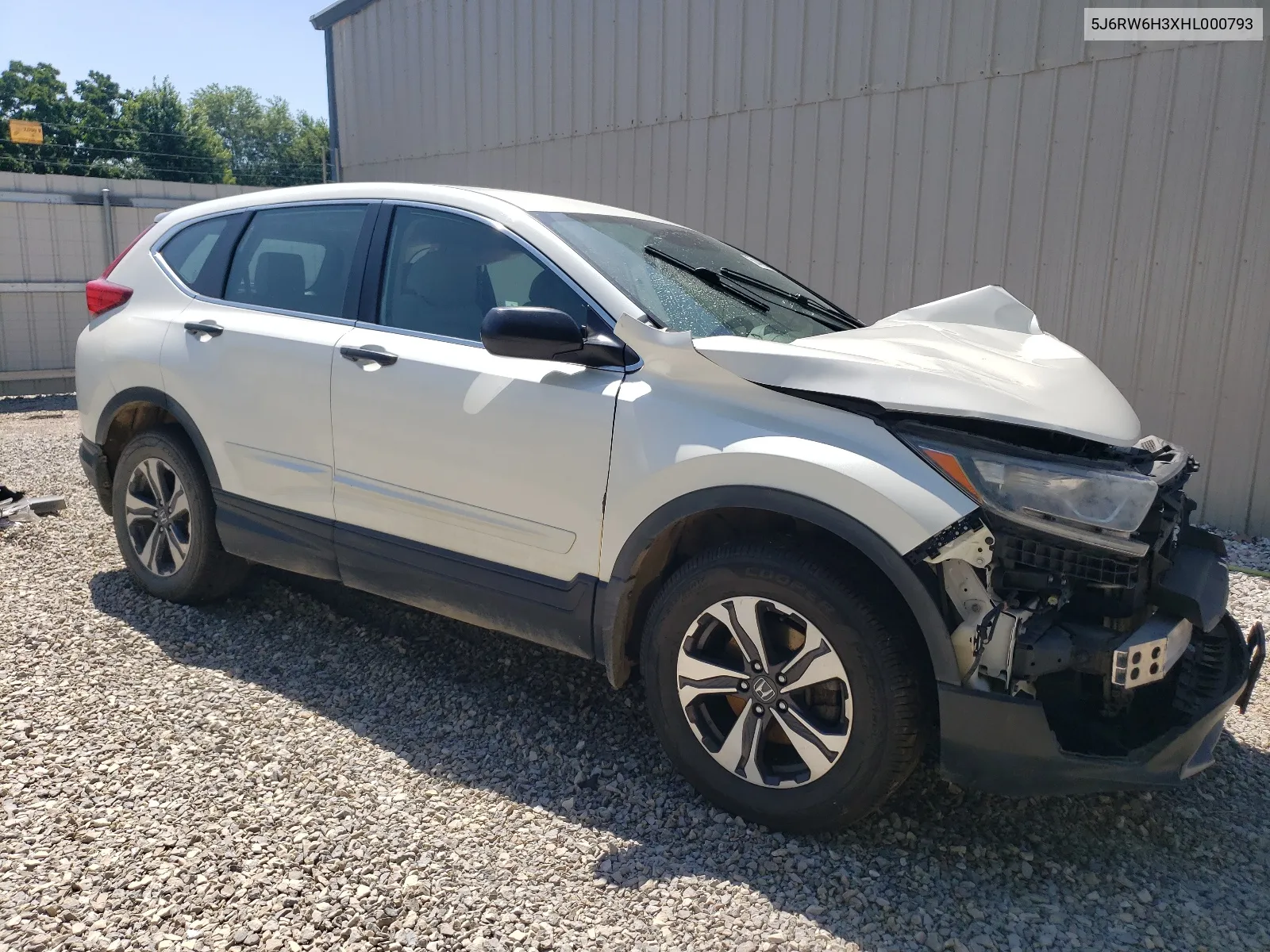 2017 Honda Cr-V Lx VIN: 5J6RW6H3XHL000793 Lot: 58489444