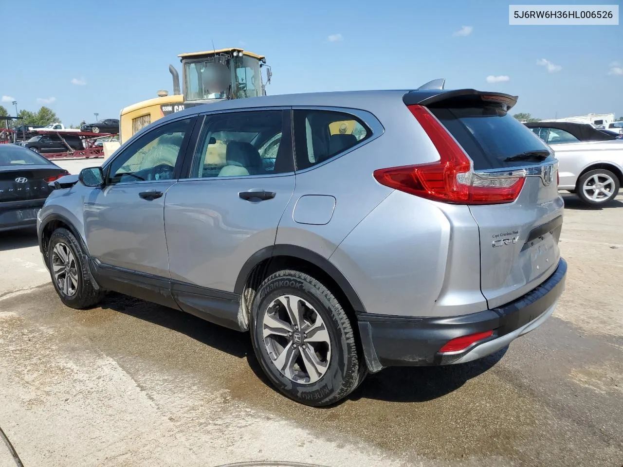 2017 Honda Cr-V Lx VIN: 5J6RW6H36HL006526 Lot: 59844554