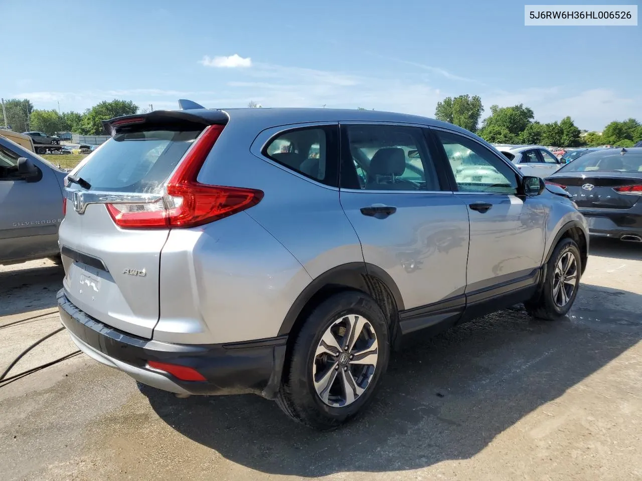 2017 Honda Cr-V Lx VIN: 5J6RW6H36HL006526 Lot: 59844554