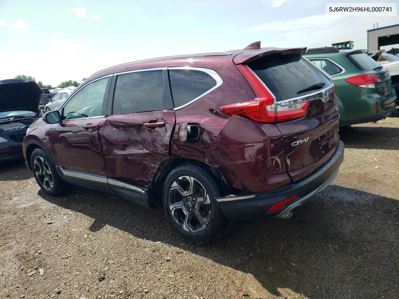 2017 Honda Cr-V Touring VIN: 5J6RW2H96HL000741 Lot: 61479114