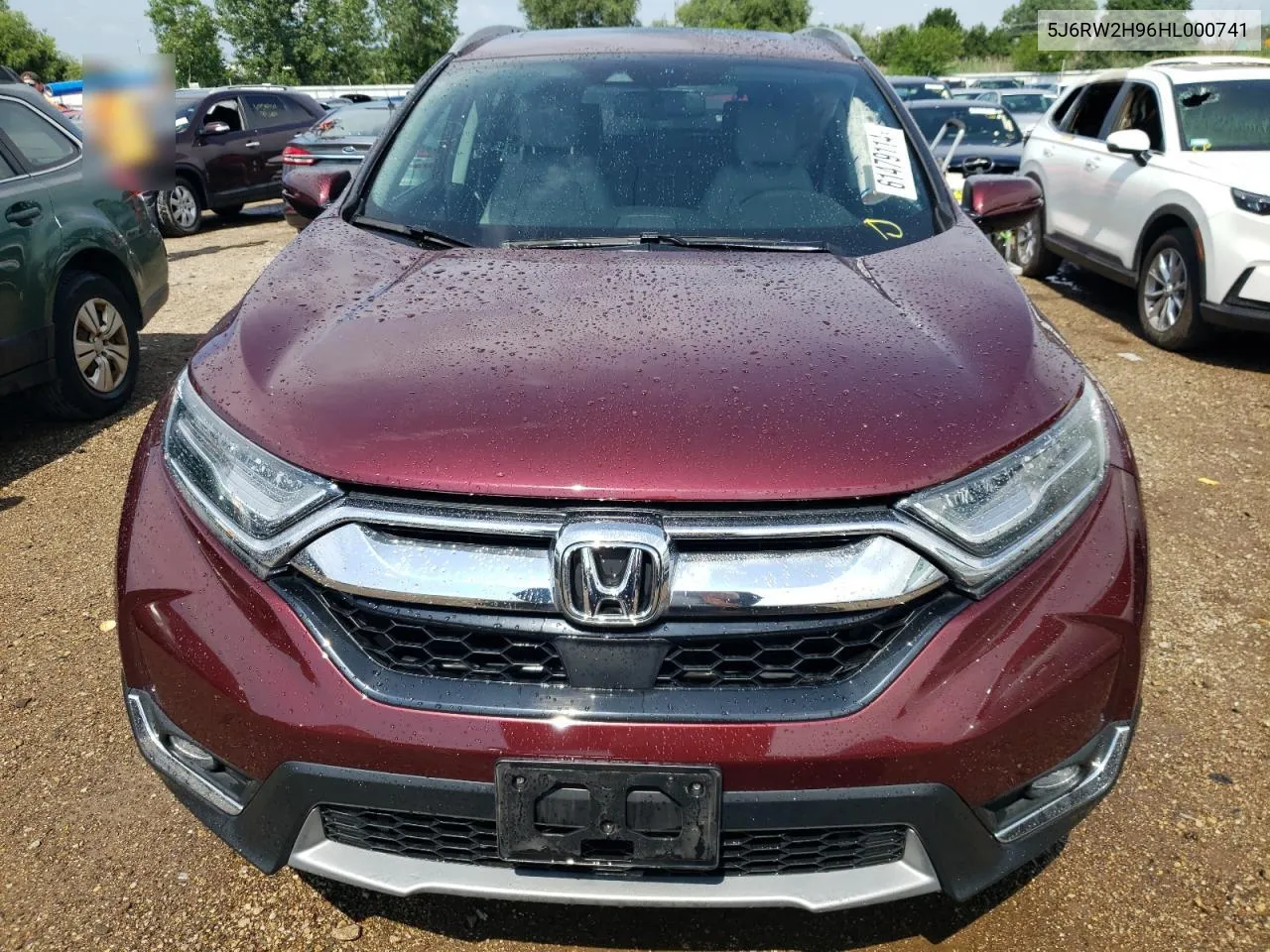 2017 Honda Cr-V Touring VIN: 5J6RW2H96HL000741 Lot: 61479114