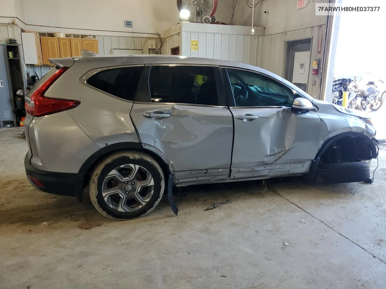 2017 Honda Cr-V Exl VIN: 7FARW1H80HE037377 Lot: 62053324