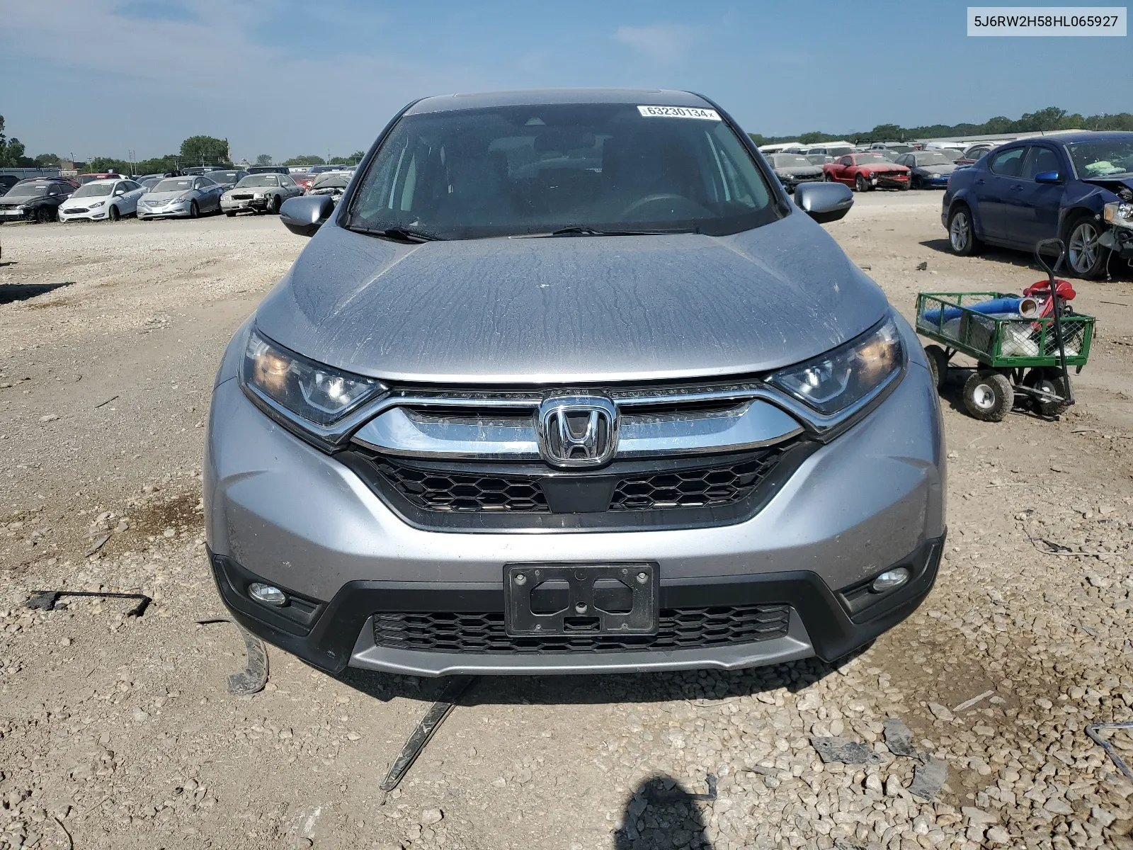 2017 Honda Cr-V Ex VIN: 5J6RW2H58HL065927 Lot: 63230134