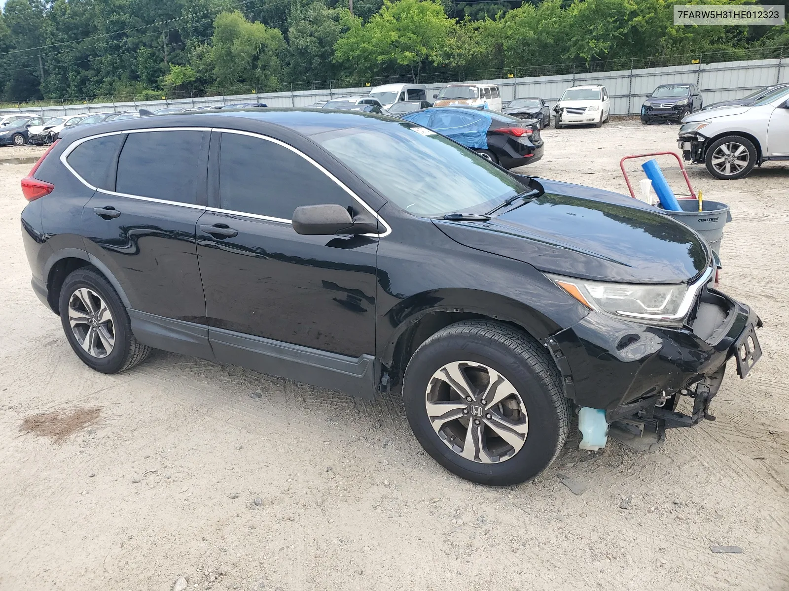 2017 Honda Cr-V Lx VIN: 7FARW5H31HE012323 Lot: 63437134