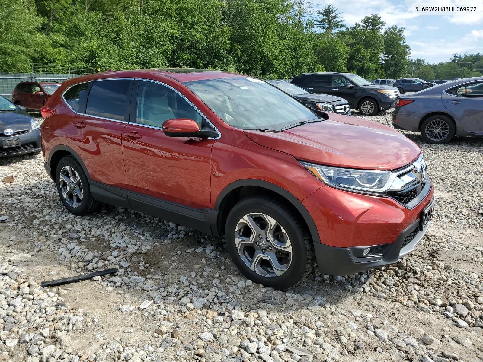 2017 Honda Cr-V Exl VIN: 5J6RW2H88HL069972 Lot: 63803104