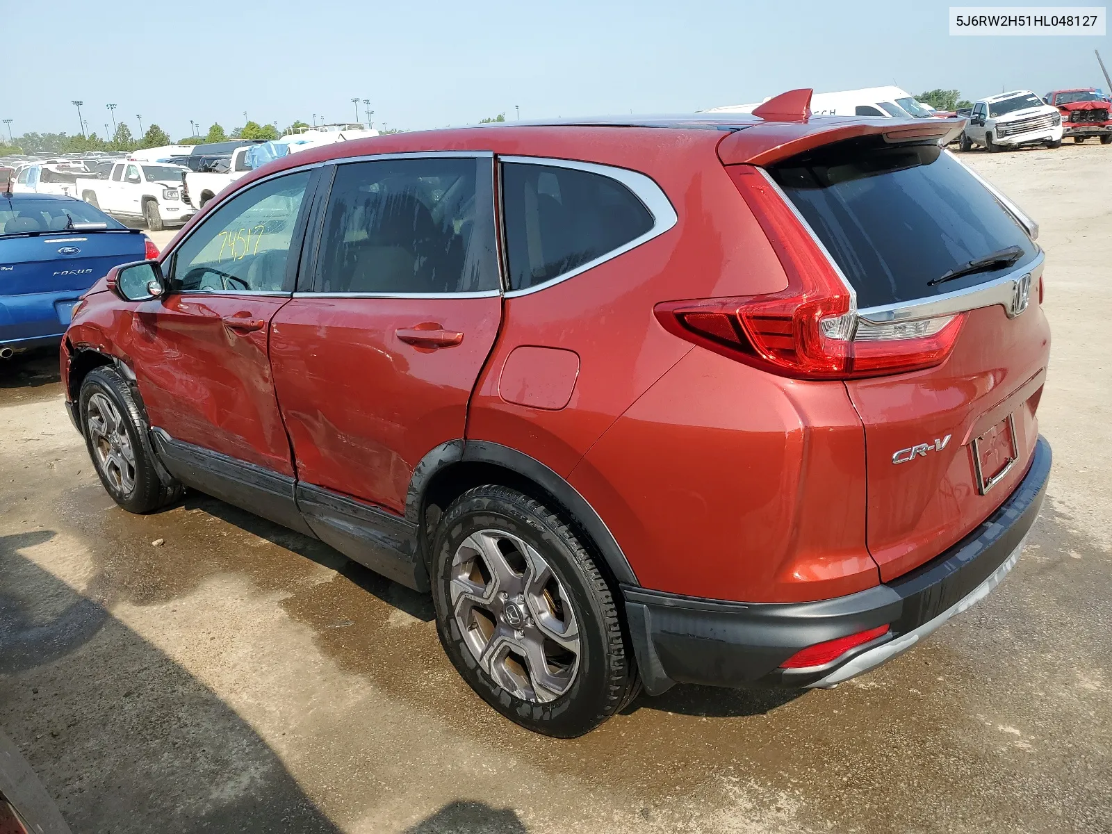 2017 Honda Cr-V Ex VIN: 5J6RW2H51HL048127 Lot: 64273964