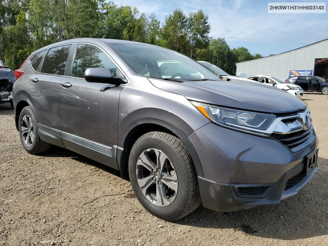 2017 Honda Cr-V Lx VIN: 2HKRW1H31HH003143 Lot: 67753124