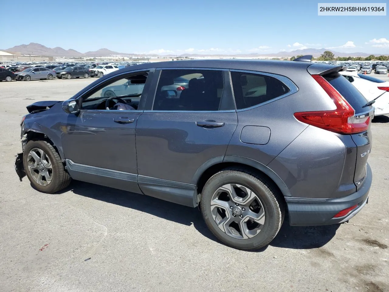 2017 Honda Cr-V Ex VIN: 2HKRW2H58HH619364 Lot: 68953074