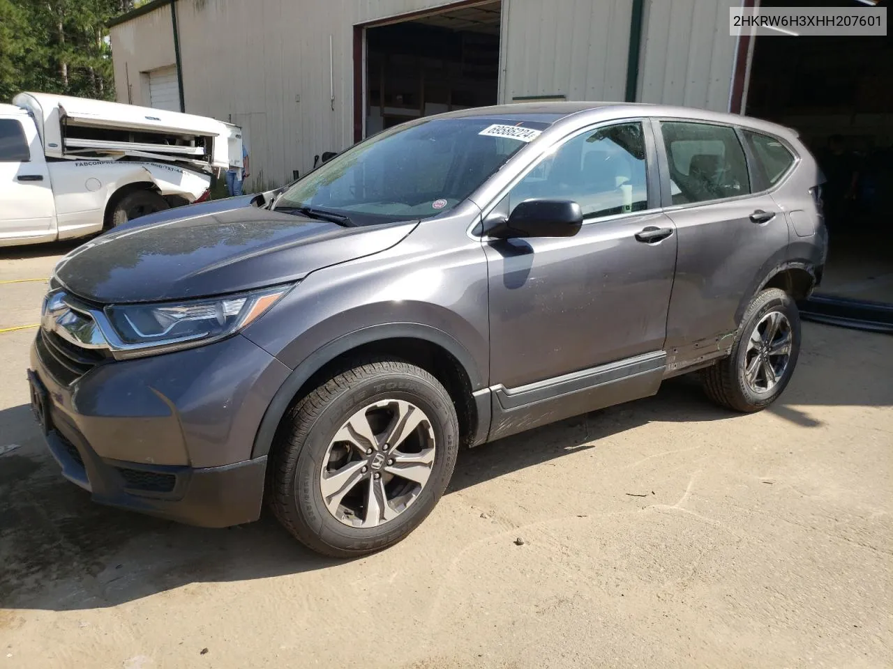 2017 Honda Cr-V Lx VIN: 2HKRW6H3XHH207601 Lot: 69586224