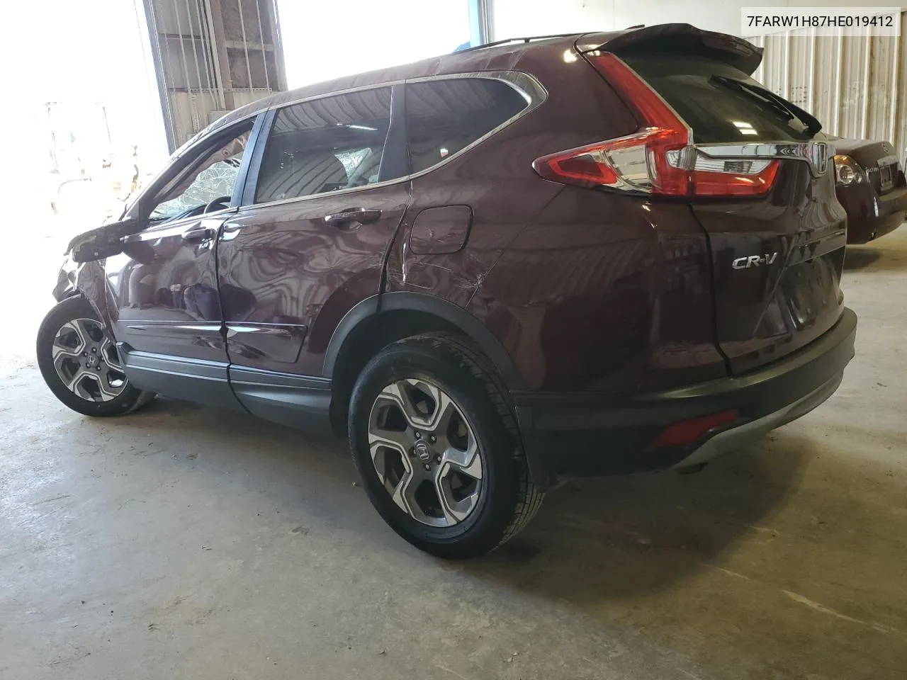 2017 Honda Cr-V Exl VIN: 7FARW1H87HE019412 Lot: 71868314