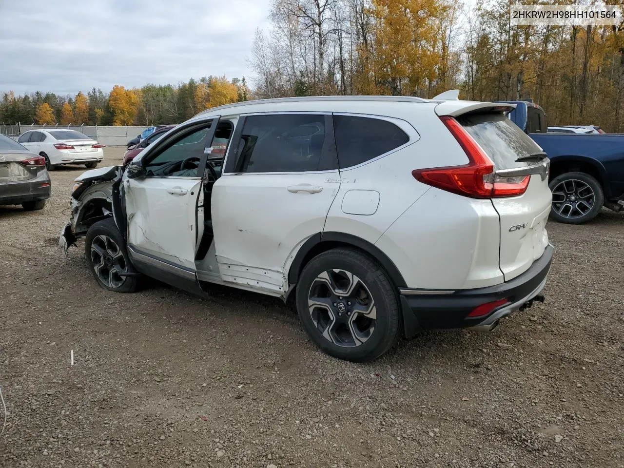 2017 Honda Cr-V Touring VIN: 2HKRW2H98HH101564 Lot: 72258964