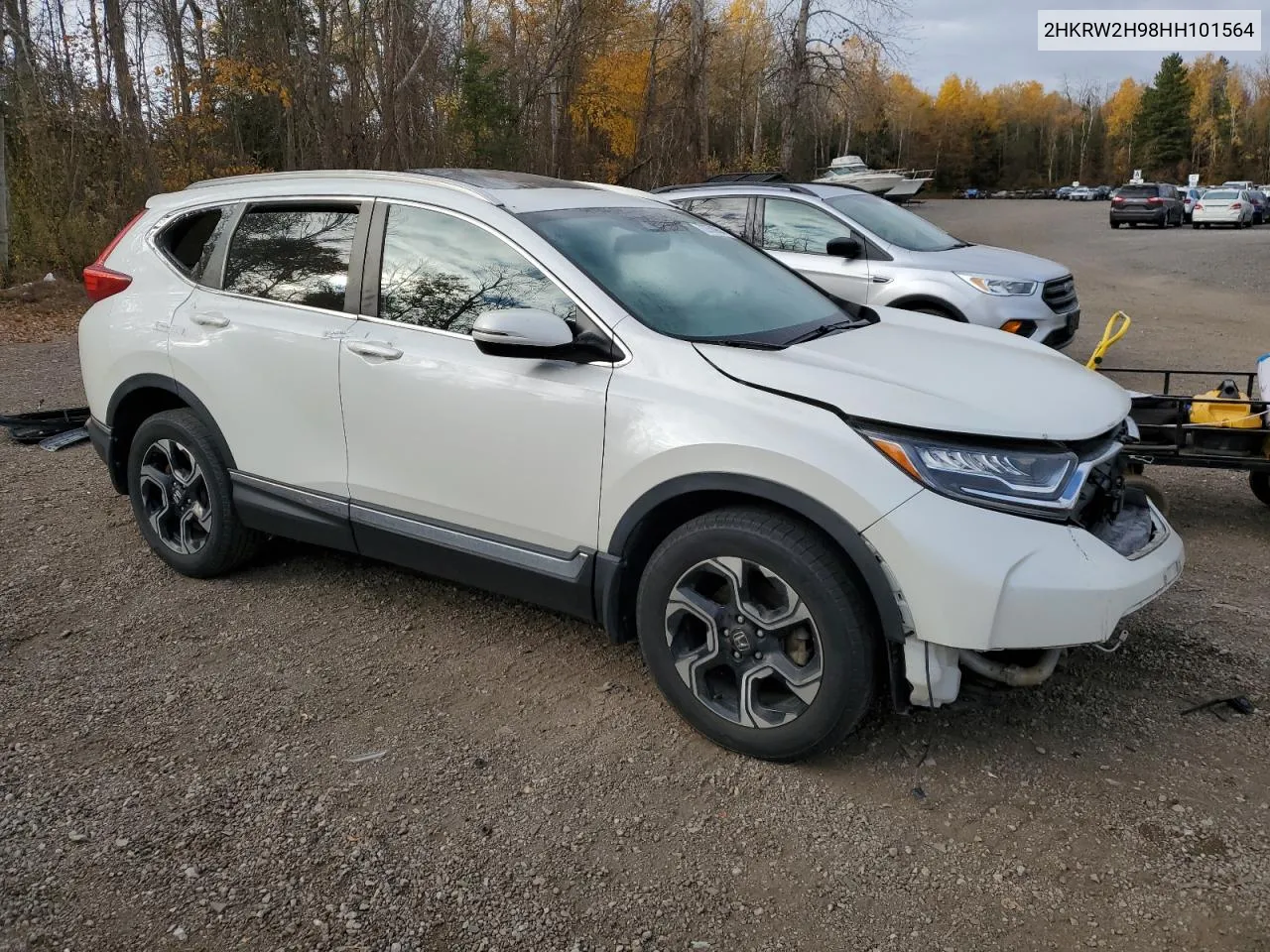 2017 Honda Cr-V Touring VIN: 2HKRW2H98HH101564 Lot: 72258964