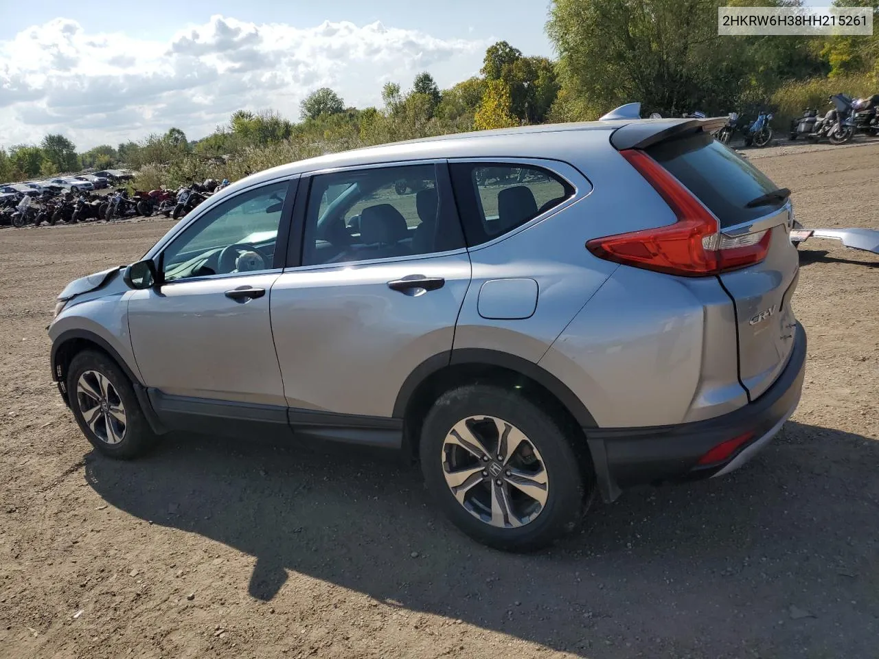 2017 Honda Cr-V Lx VIN: 2HKRW6H38HH215261 Lot: 72318324