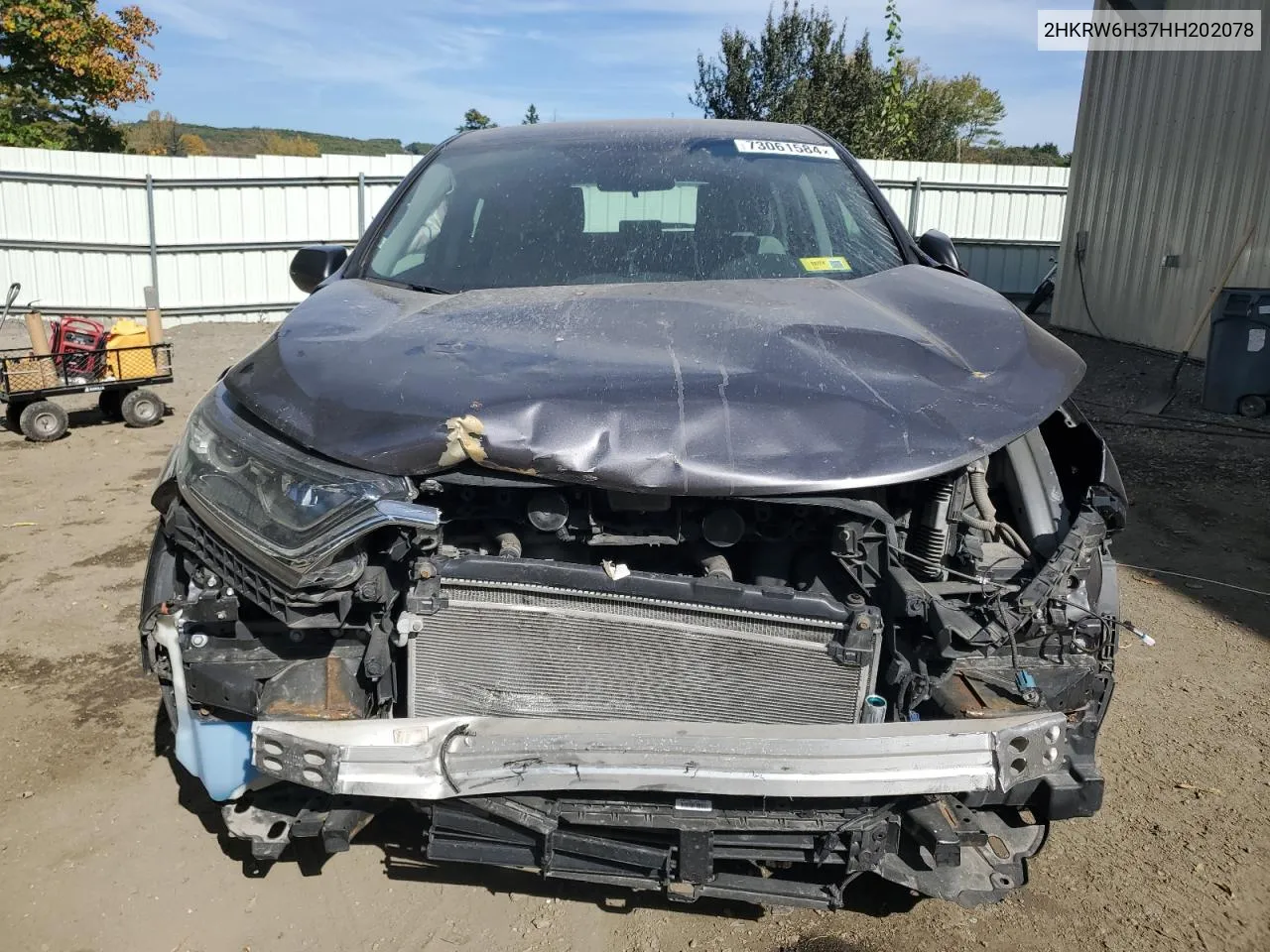 2HKRW6H37HH202078 2017 Honda Cr-V Lx