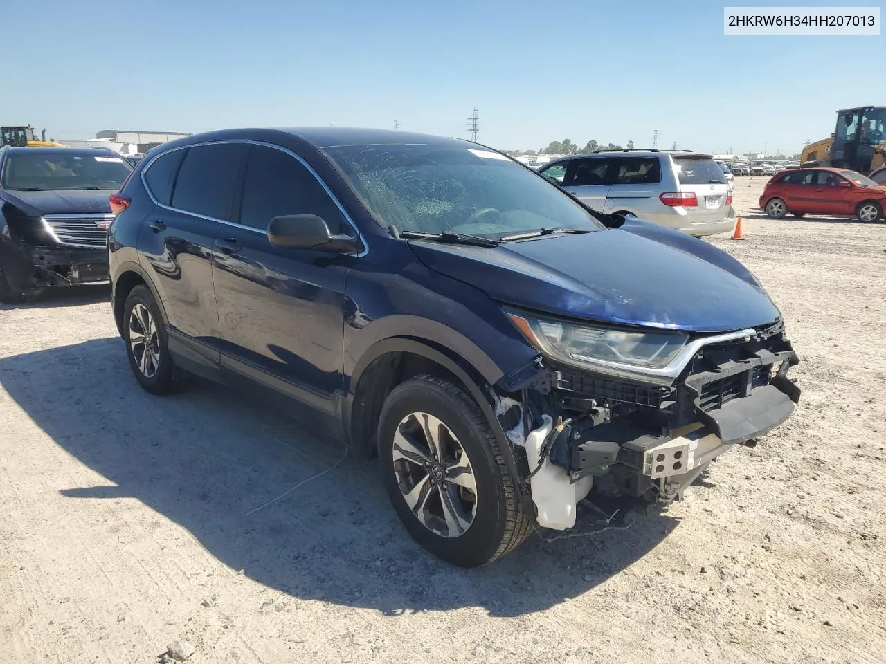 2017 Honda Cr-V Lx VIN: 2HKRW6H34HH207013 Lot: 73686414