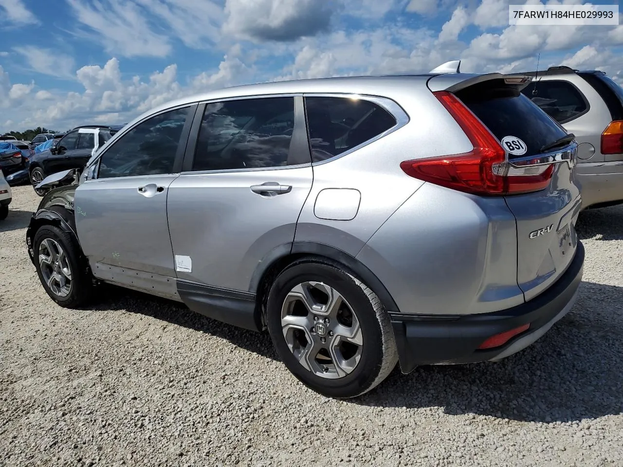 2017 Honda Cr-V Exl VIN: 7FARW1H84HE029993 Lot: 73835254