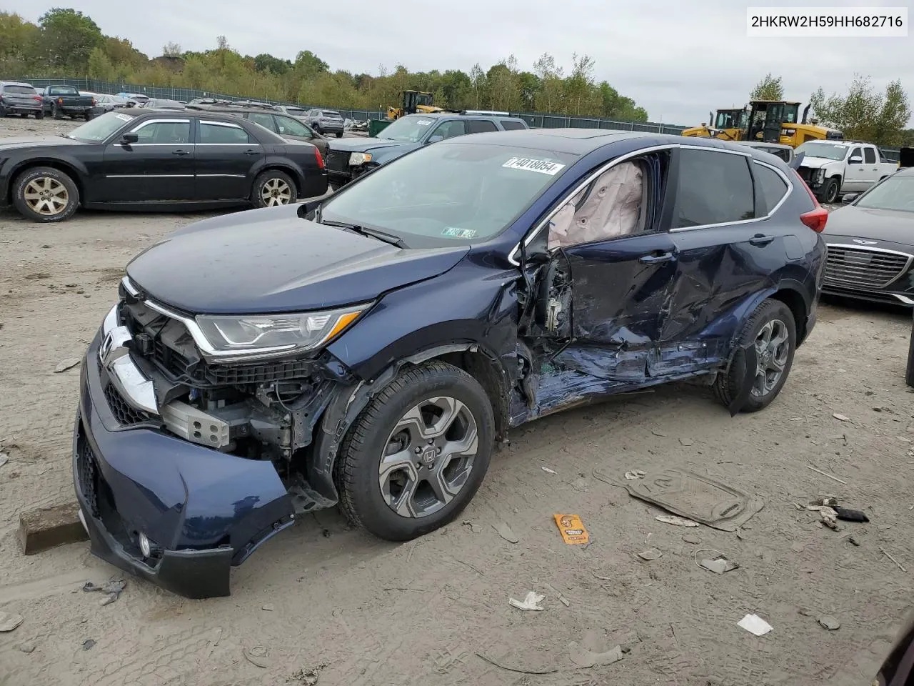 2HKRW2H59HH682716 2017 Honda Cr-V Ex