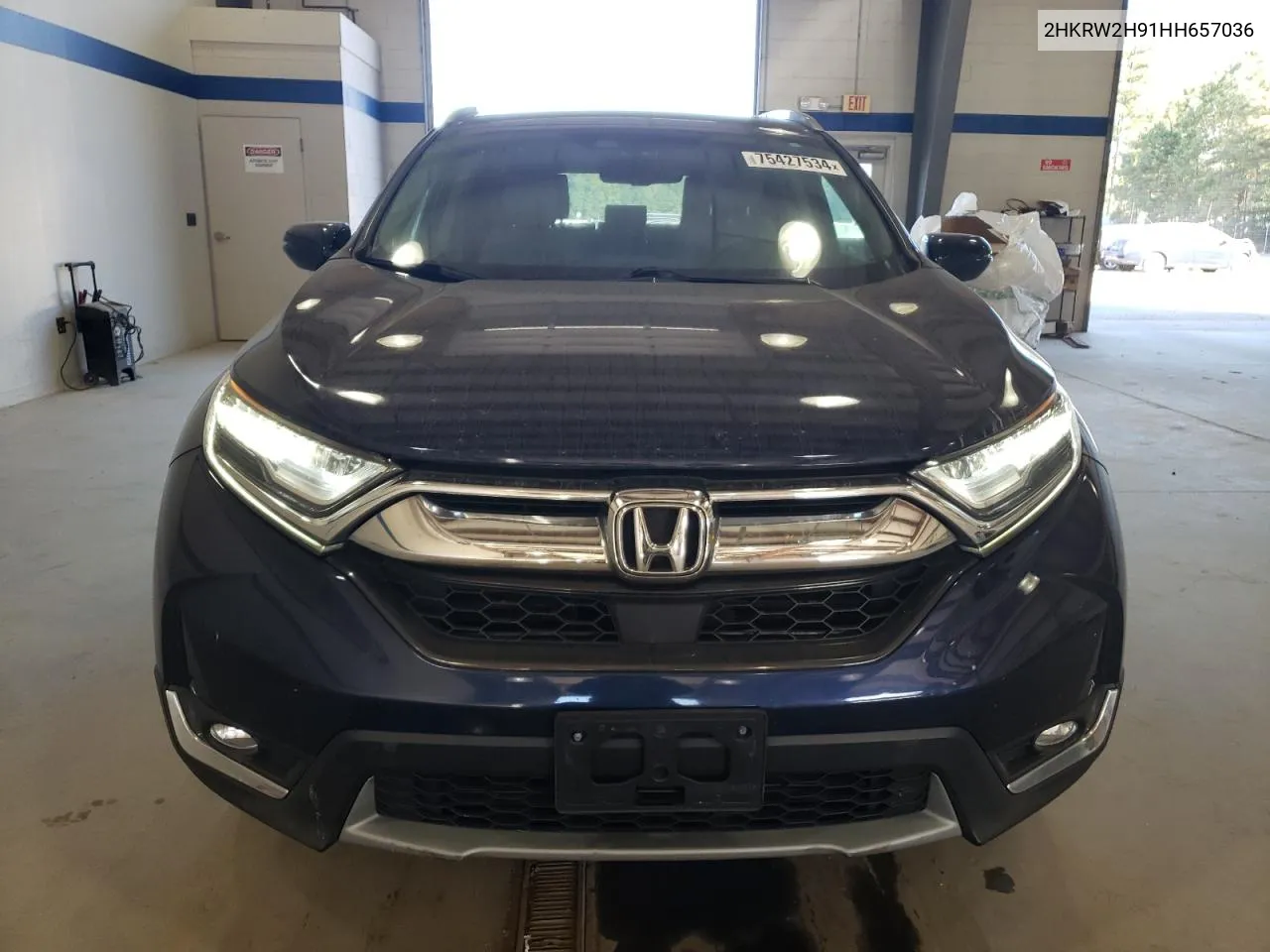 2017 Honda Cr-V Touring VIN: 2HKRW2H91HH657036 Lot: 75427534