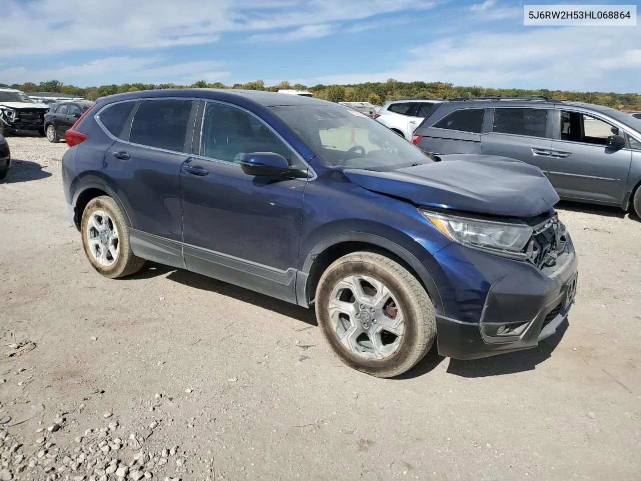 2017 Honda Cr-V Ex VIN: 5J6RW2H53HL068864 Lot: 75633524