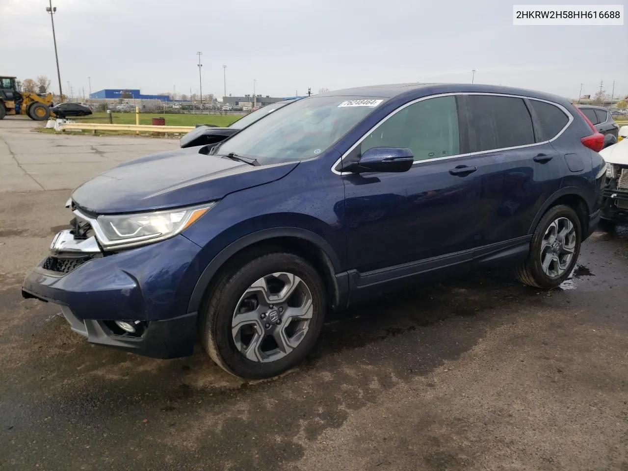 2017 Honda Cr-V Ex VIN: 2HKRW2H58HH616688 Lot: 76248464