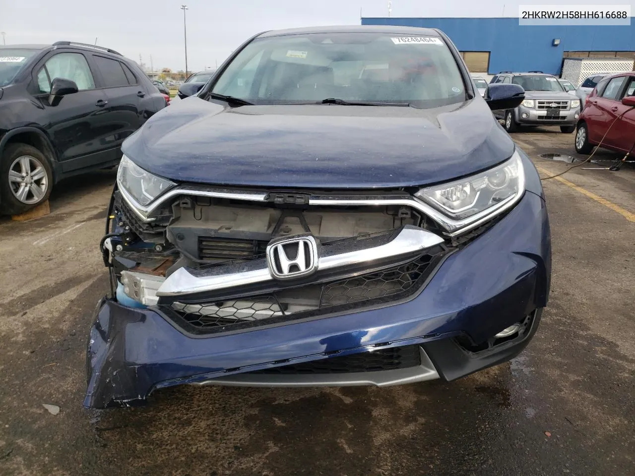 2017 Honda Cr-V Ex VIN: 2HKRW2H58HH616688 Lot: 76248464