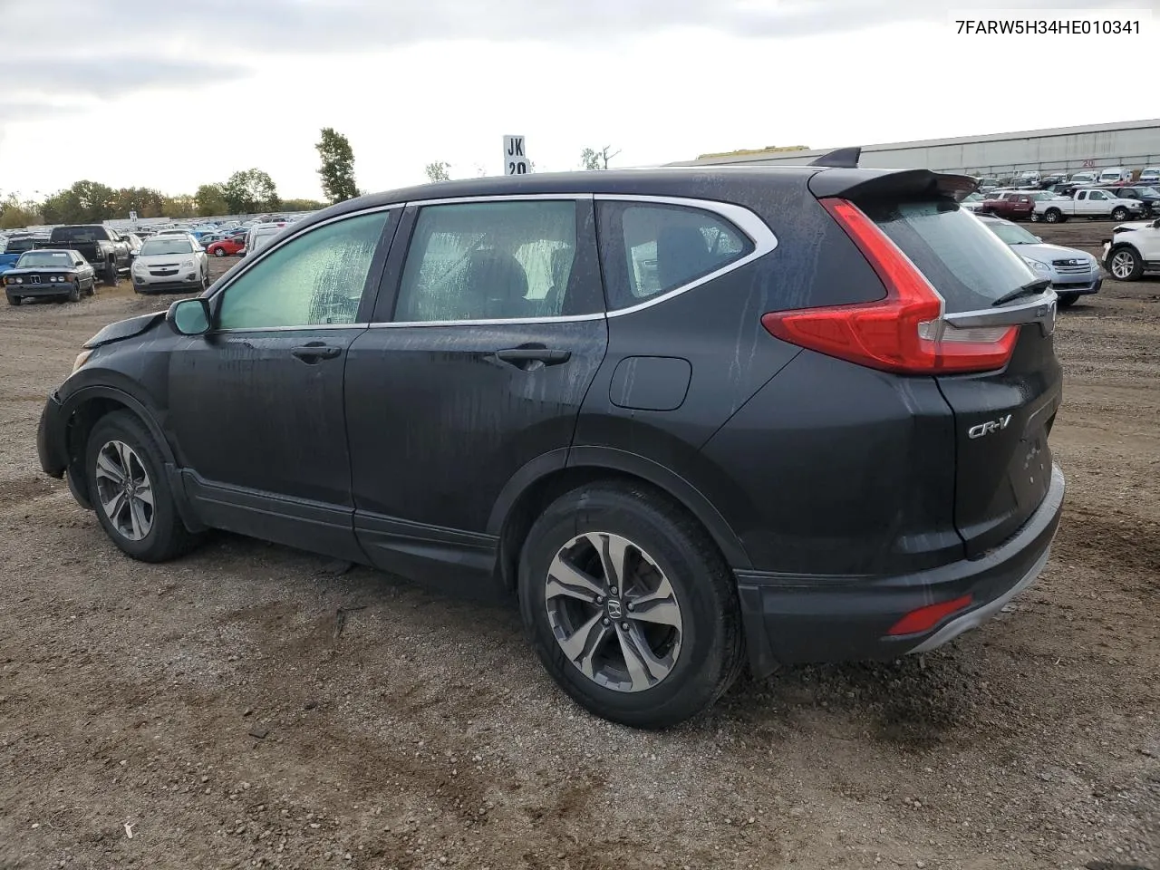 2017 Honda Cr-V Lx VIN: 7FARW5H34HE010341 Lot: 76393074