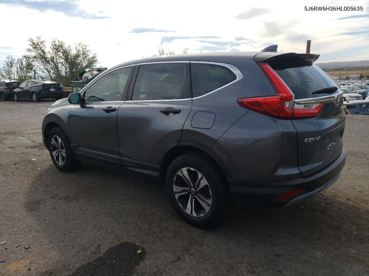 2017 Honda Cr-V Lx VIN: 5J6RW6H36HL005635 Lot: 76521704