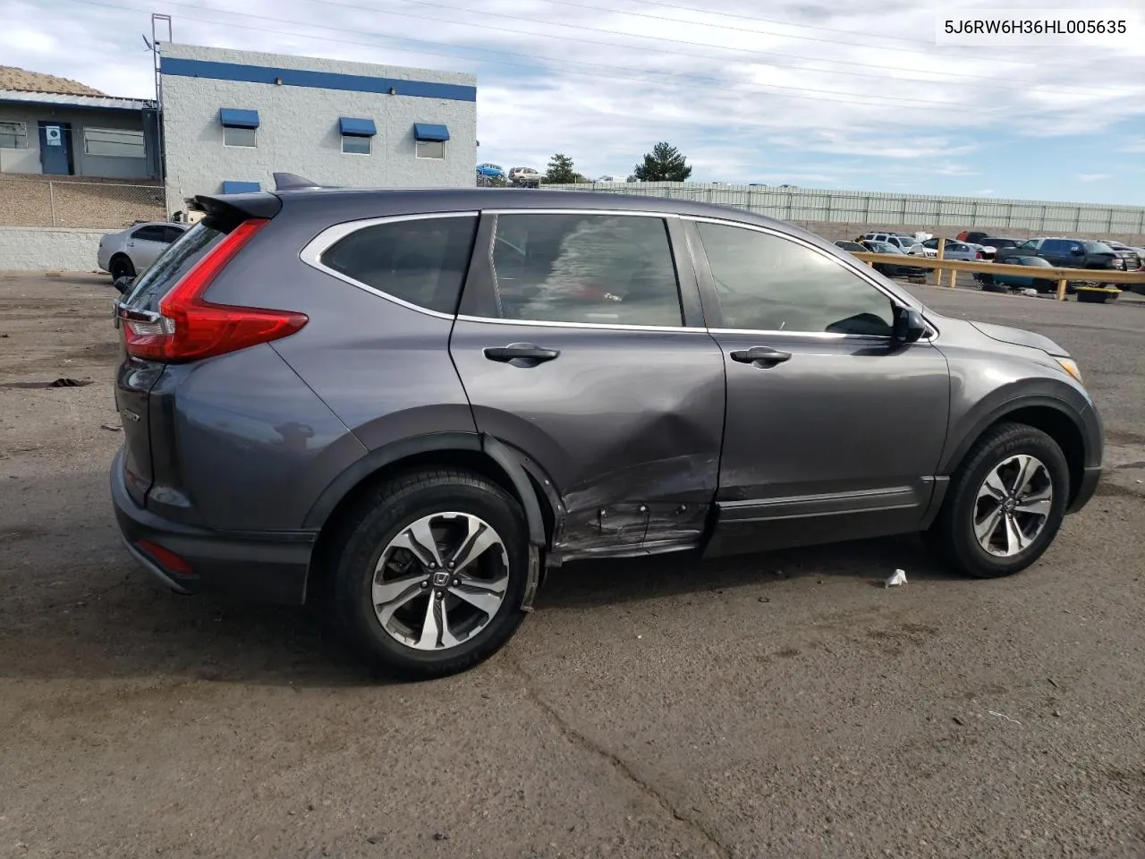 2017 Honda Cr-V Lx VIN: 5J6RW6H36HL005635 Lot: 76521704