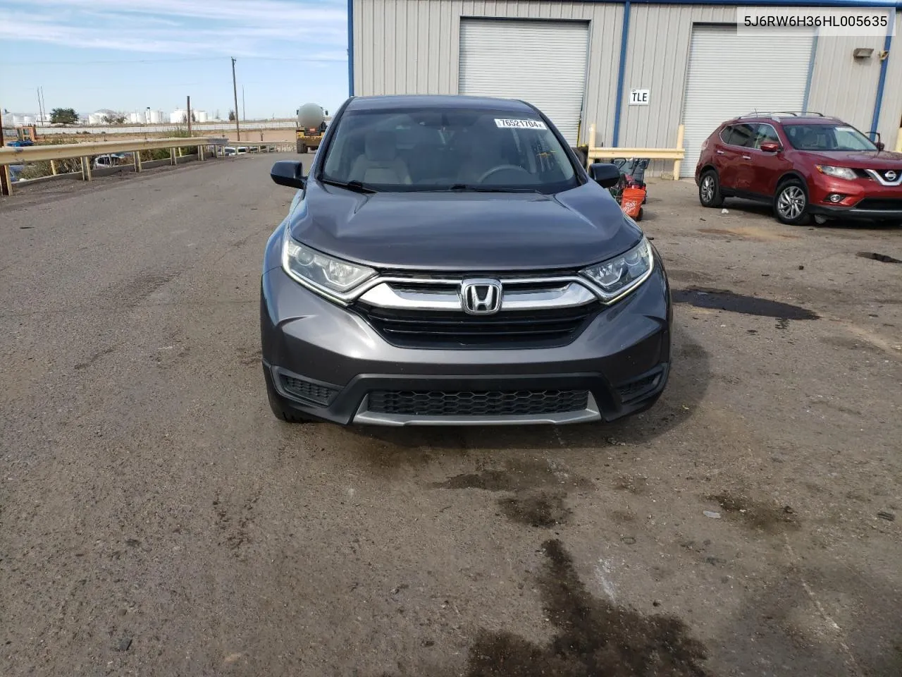 2017 Honda Cr-V Lx VIN: 5J6RW6H36HL005635 Lot: 76521704