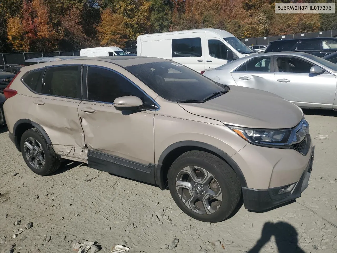 5J6RW2H87HL017376 2017 Honda Cr-V Exl