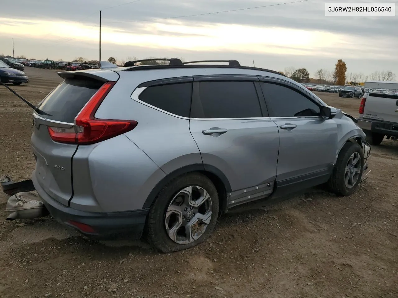 2017 Honda Cr-V Exl VIN: 5J6RW2H82HL056540 Lot: 76701624