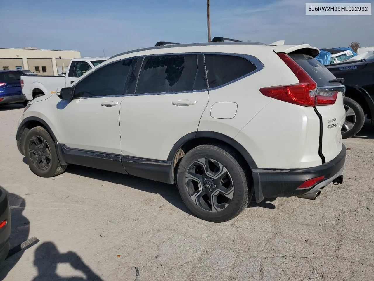 2017 Honda Cr-V Touring VIN: 5J6RW2H99HL022992 Lot: 76810324