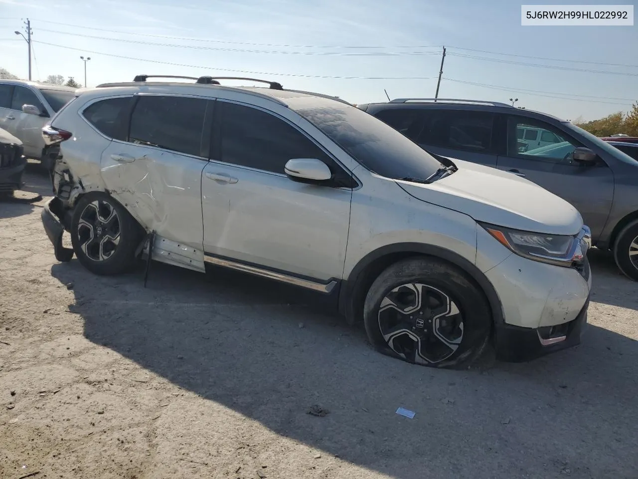 2017 Honda Cr-V Touring VIN: 5J6RW2H99HL022992 Lot: 76810324