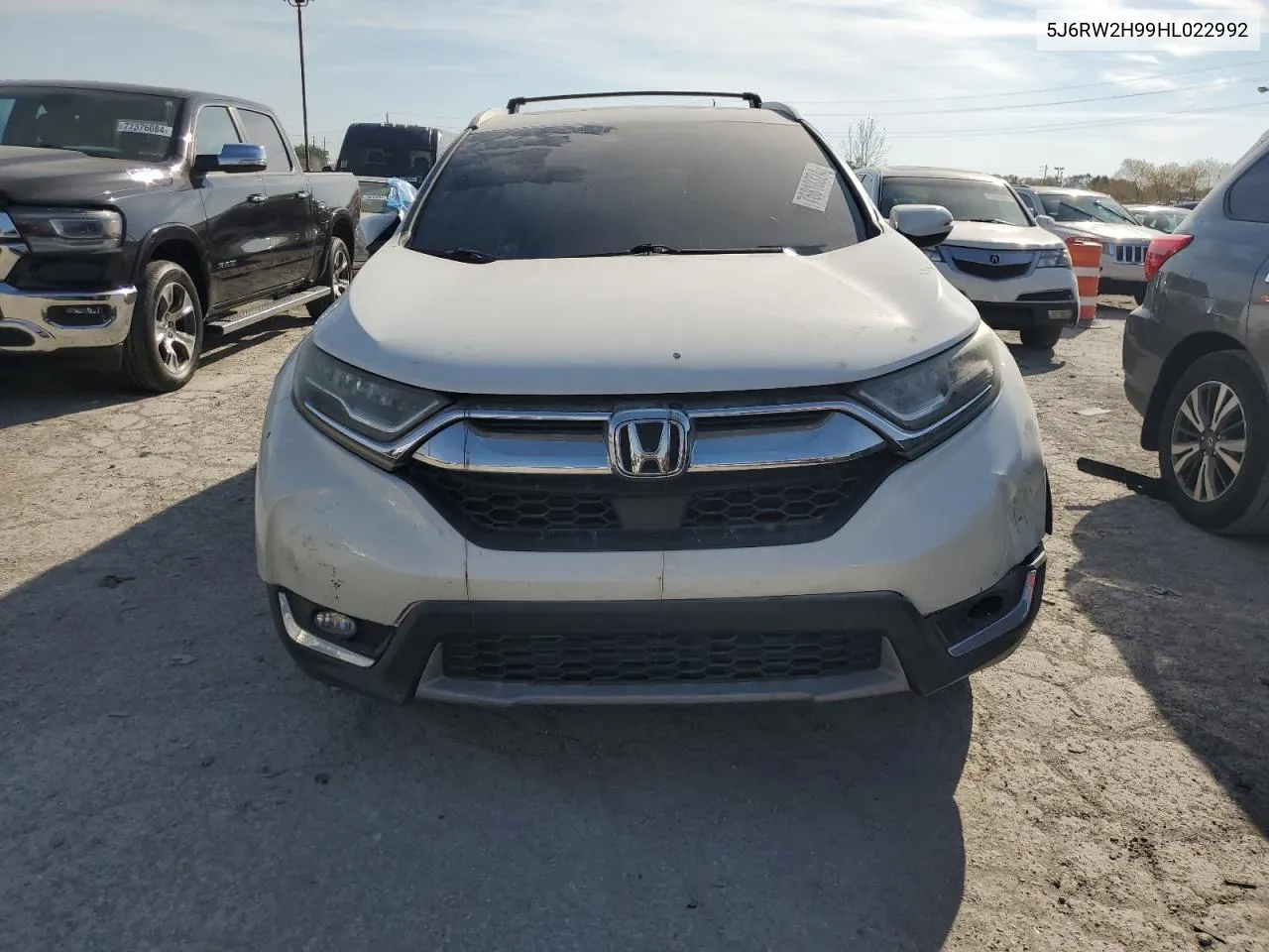 2017 Honda Cr-V Touring VIN: 5J6RW2H99HL022992 Lot: 76810324