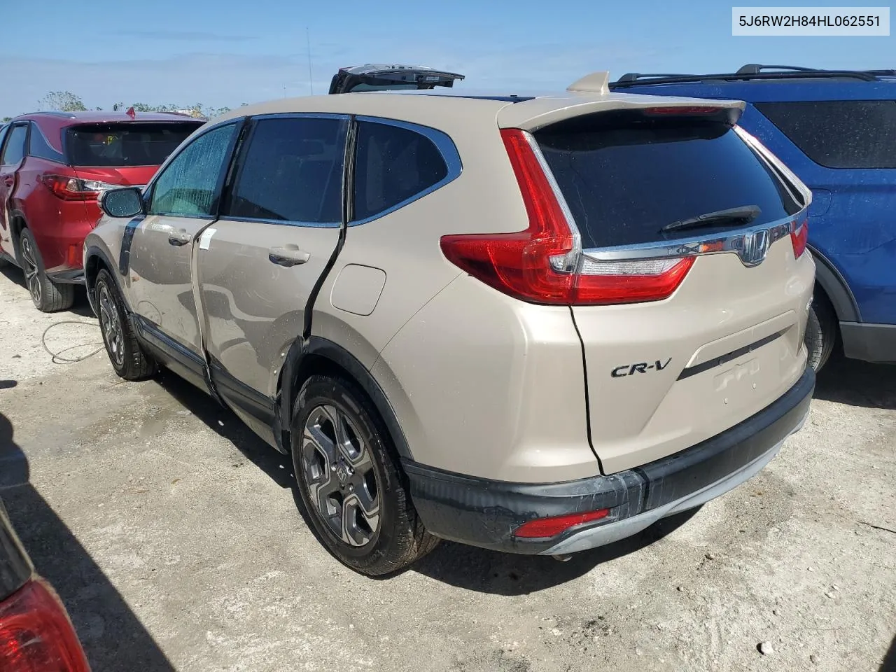 5J6RW2H84HL062551 2017 Honda Cr-V Exl