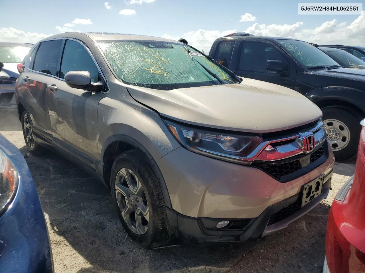 5J6RW2H84HL062551 2017 Honda Cr-V Exl