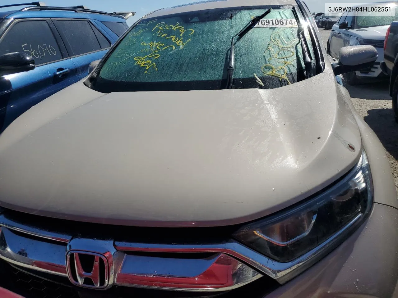 5J6RW2H84HL062551 2017 Honda Cr-V Exl