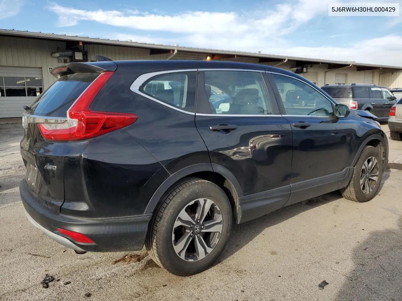 2017 Honda Cr-V Lx VIN: 5J6RW6H30HL000429 Lot: 77017604