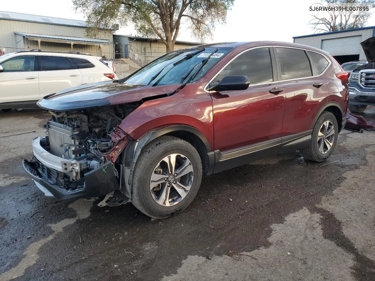 2017 Honda Cr-V Lx VIN: 5J6RW6H39HL007895 Lot: 77229484